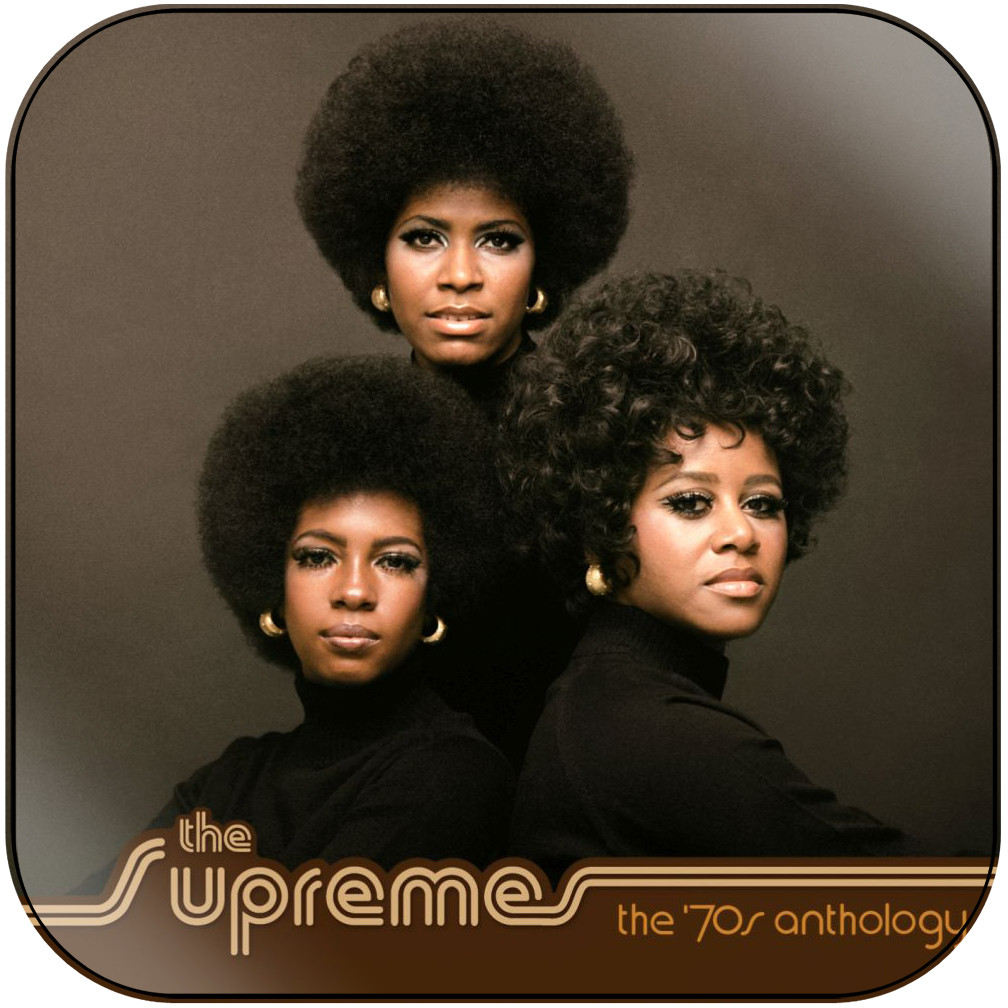 The Supremes The 70S Anthology Album Cover Sticker
