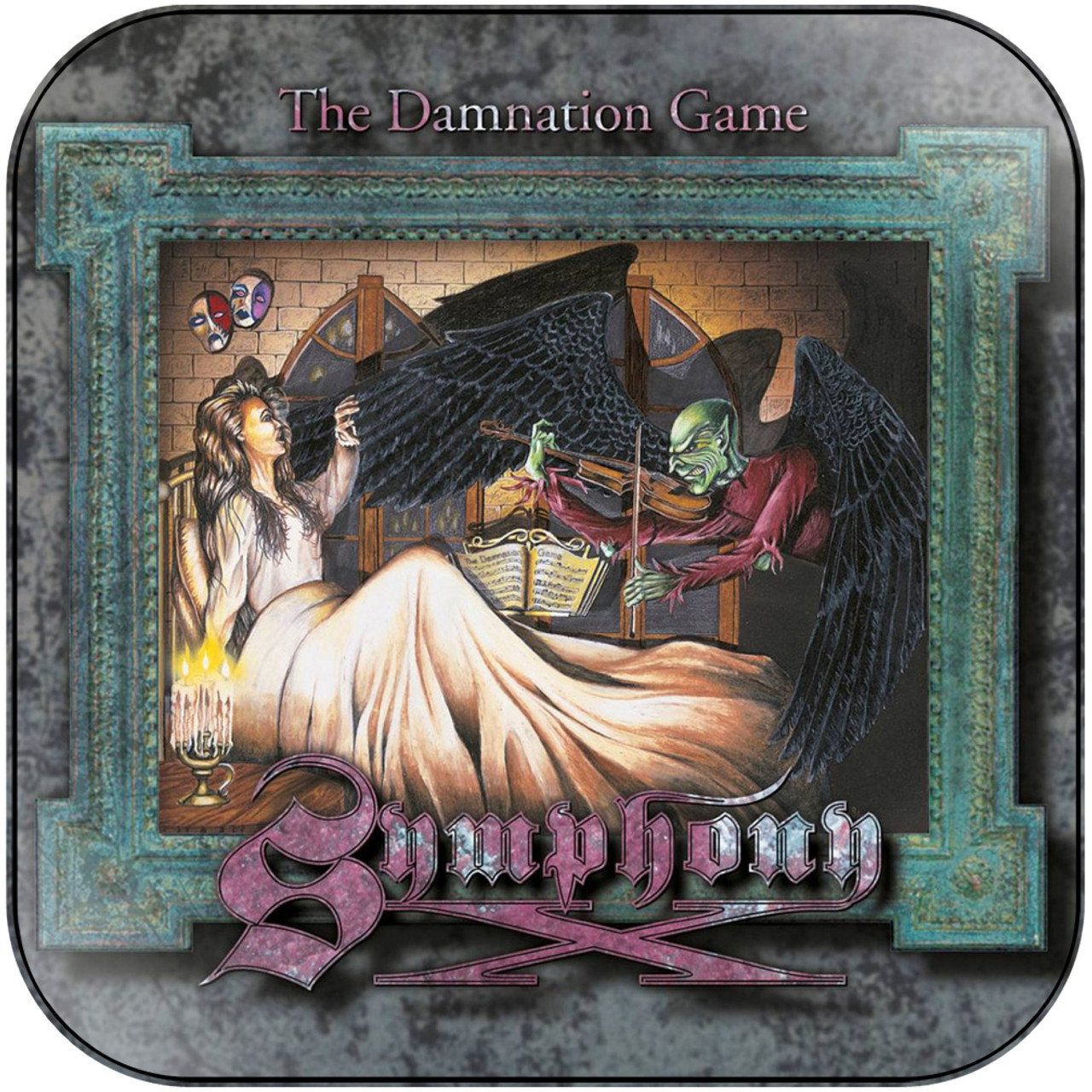 Symphony X The Damnation Game-1 Album Cover Sticker