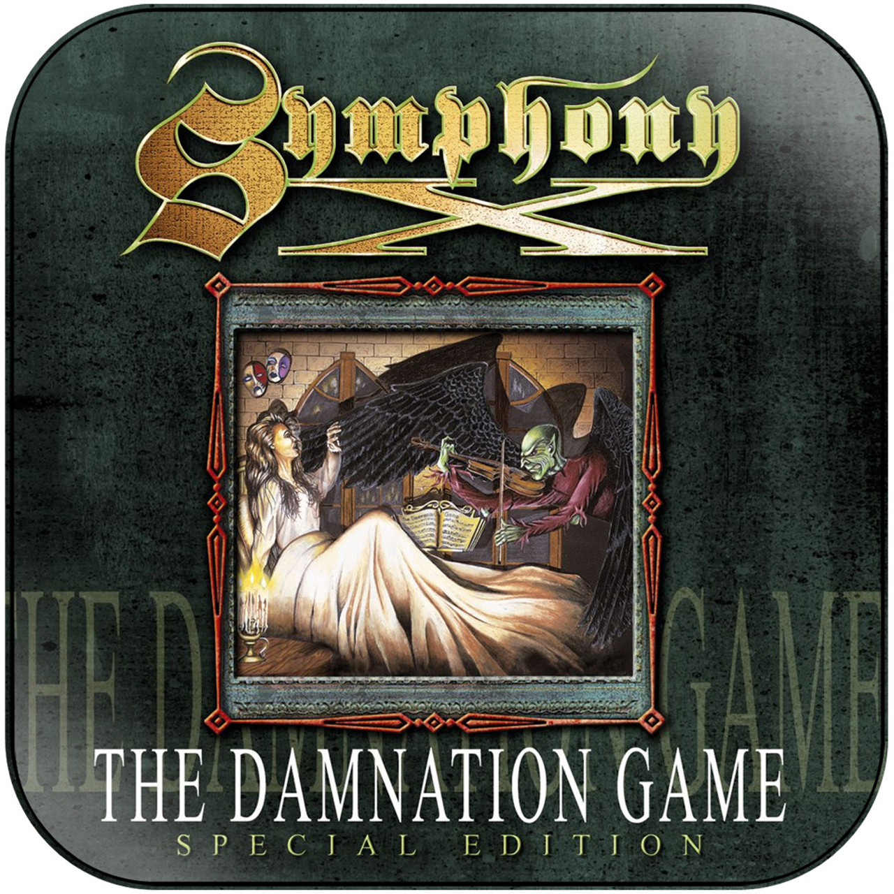 Symphony X The Damnation Game-2 Album Cover Sticker