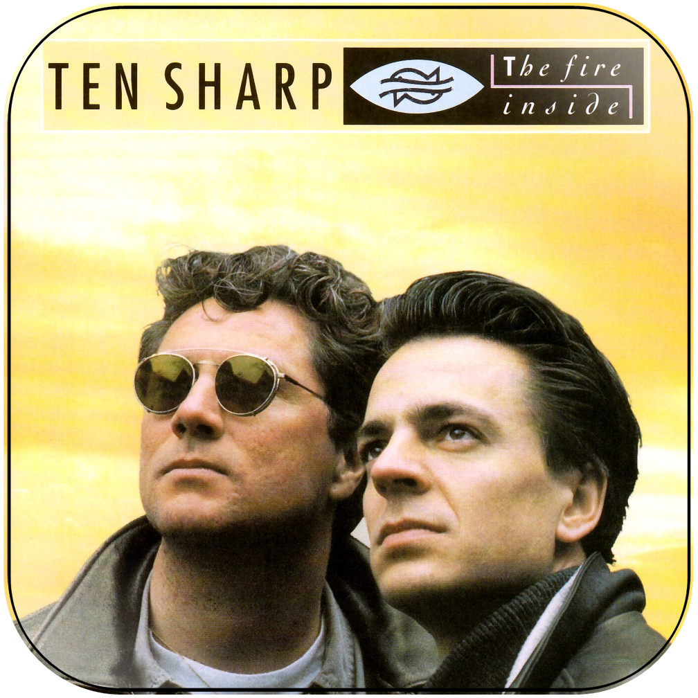 Ten Sharp The Fire Inside Album Cover Sticker