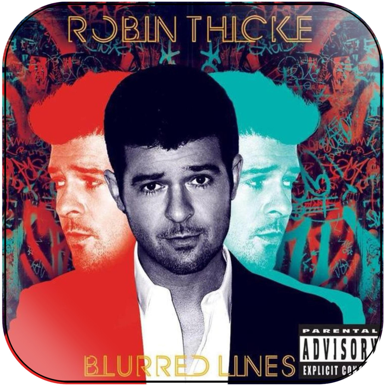 偉大な 【メガレア】Robin Thicke – Blurred Lines - レコード