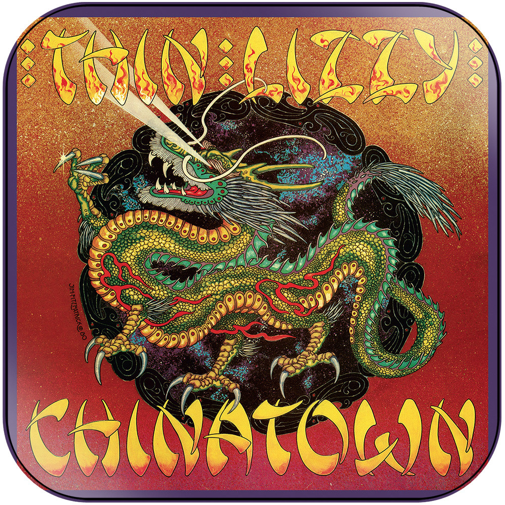 Thin Lizzy Chinatown-1 Album Cover Sticker