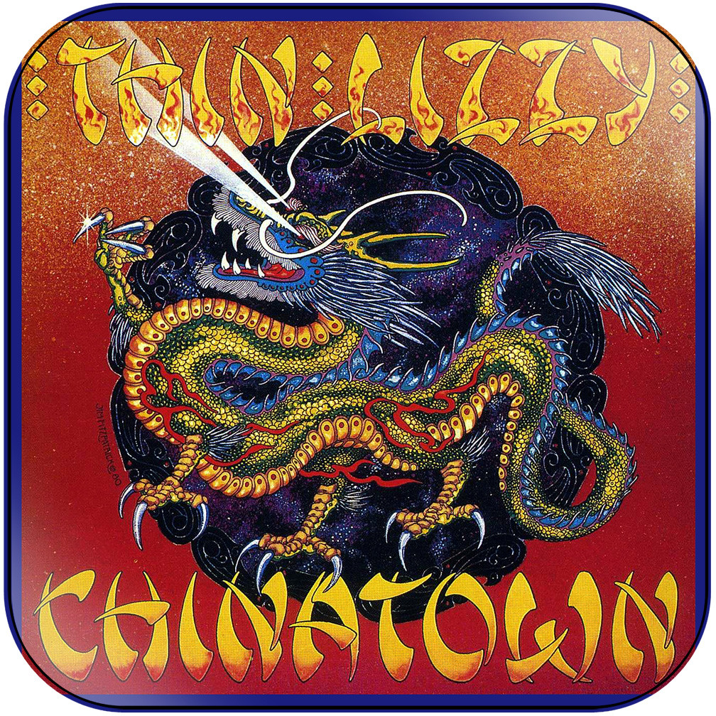 Thin Lizzy Chinatown-3 Album Cover Sticker