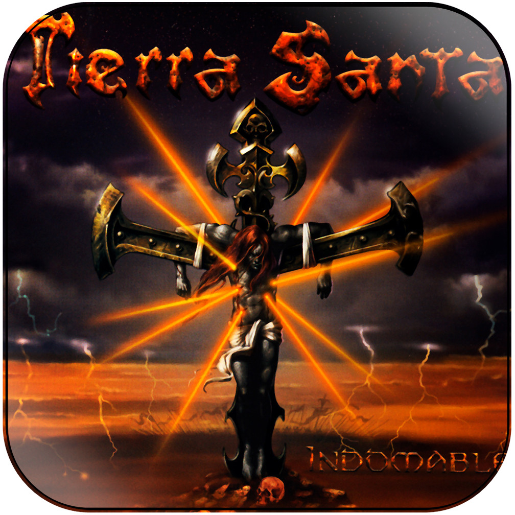 Tierra Santa Indomable Album Cover Sticker