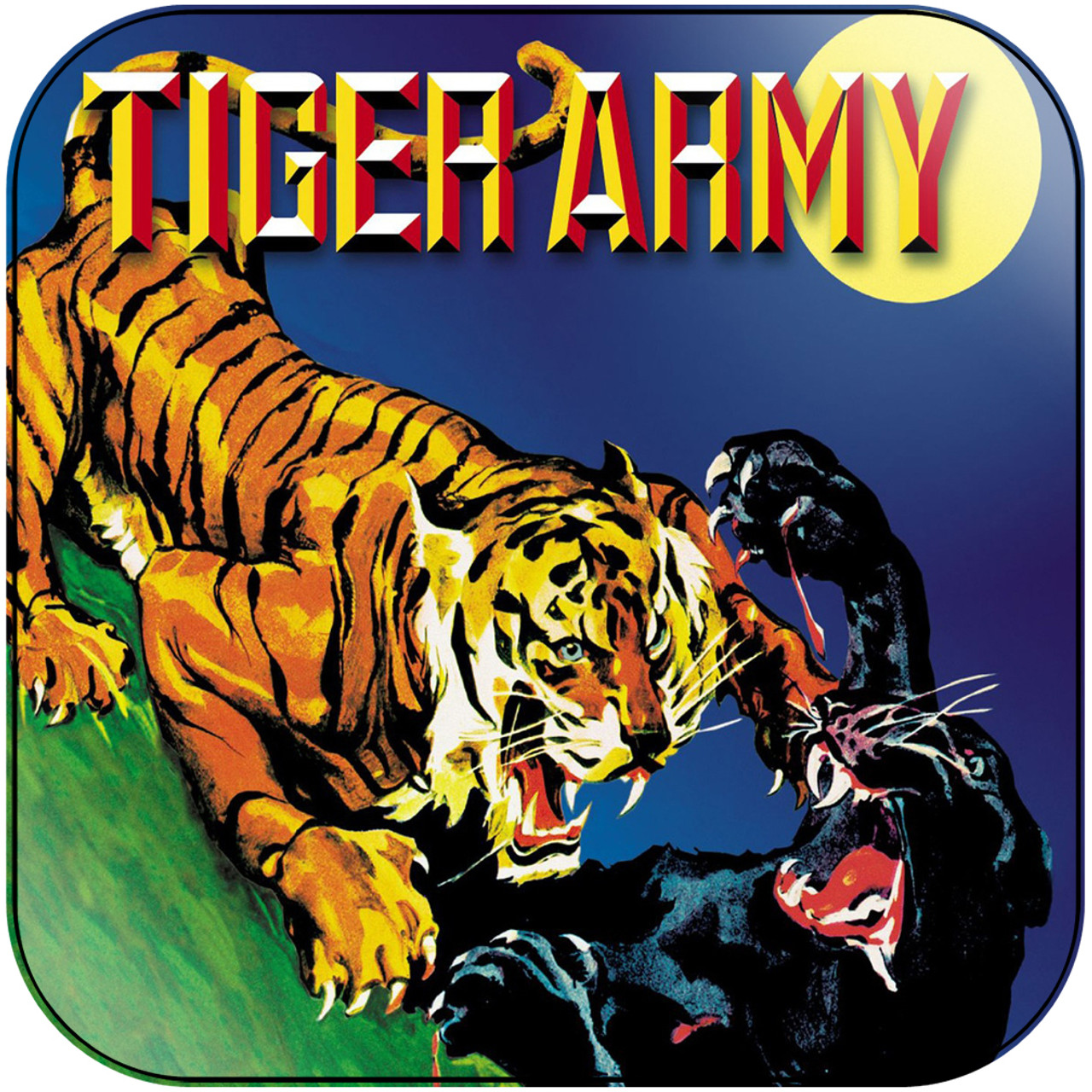 Tiger Army - Tiger Army Album Cover Sticker