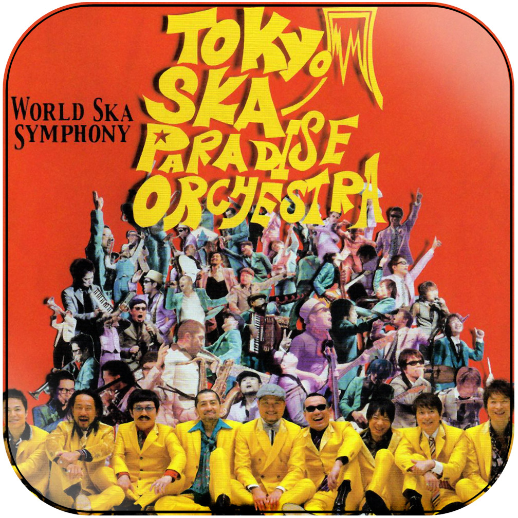 Tokyo Ska Paradise Orchestra World Ska Symphony Album Cover Sticker