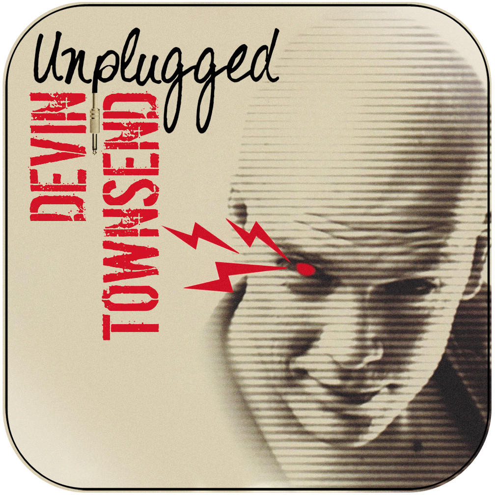 Devin Townsend Unplugged Album Cover Sticker