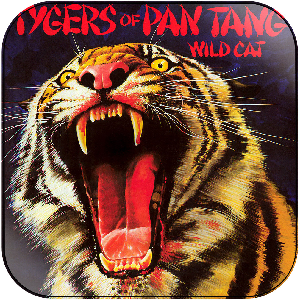 Tygers of Pan Tang Wild Cat-1 Album Cover Sticker