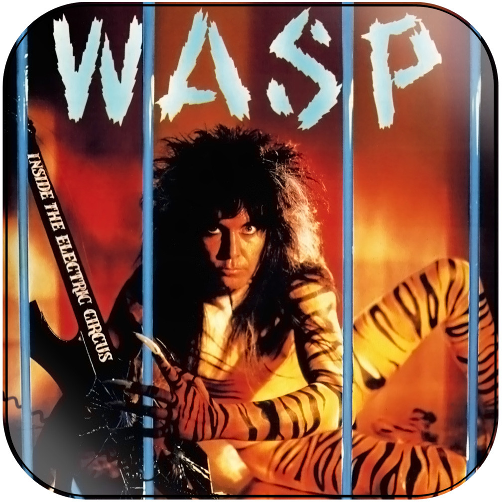 WASP Inside The Electric Circus Album Cover Sticker WASP Inside The Electric Circus Album Cover Sticker