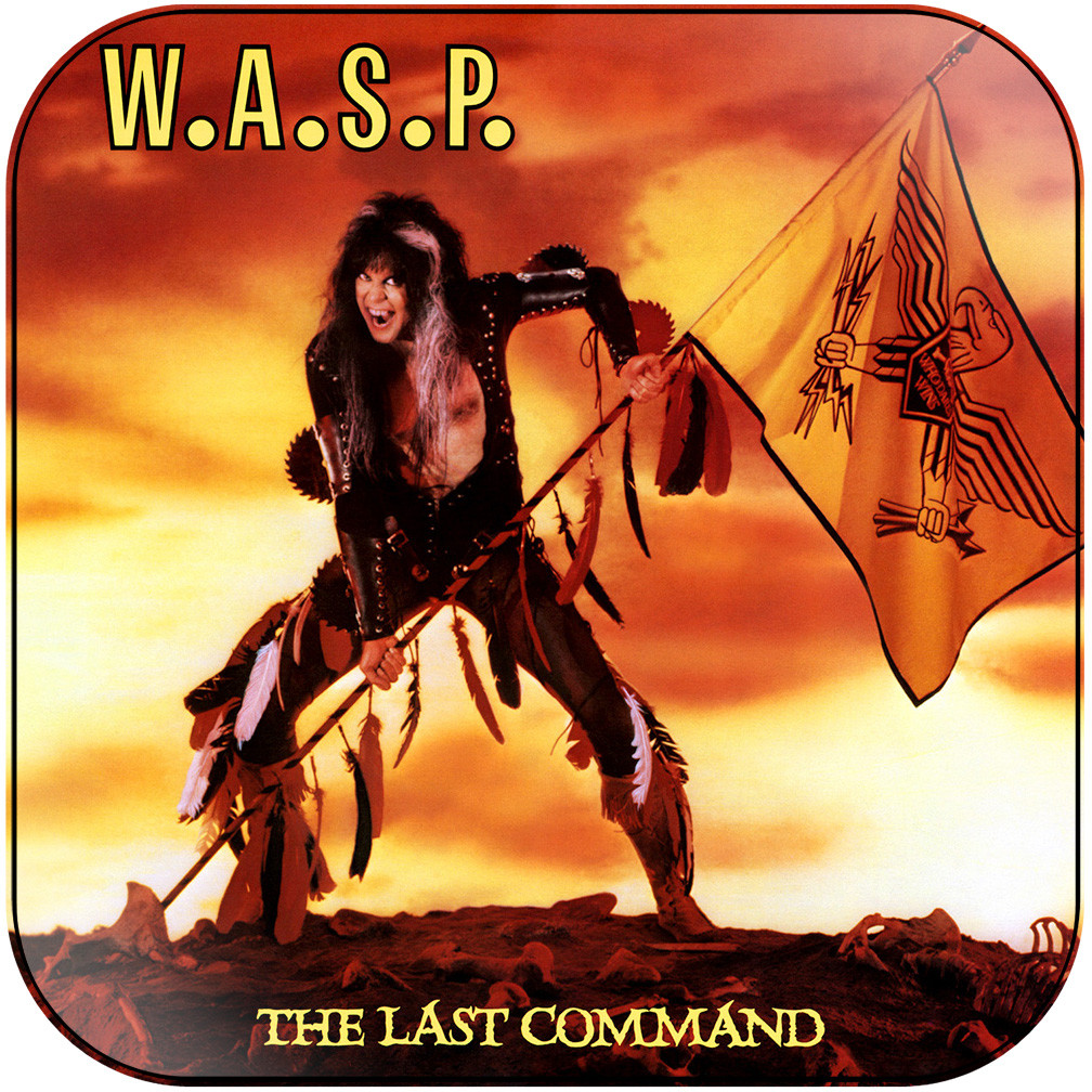 WASP The Last Command Album Cover Sticker
