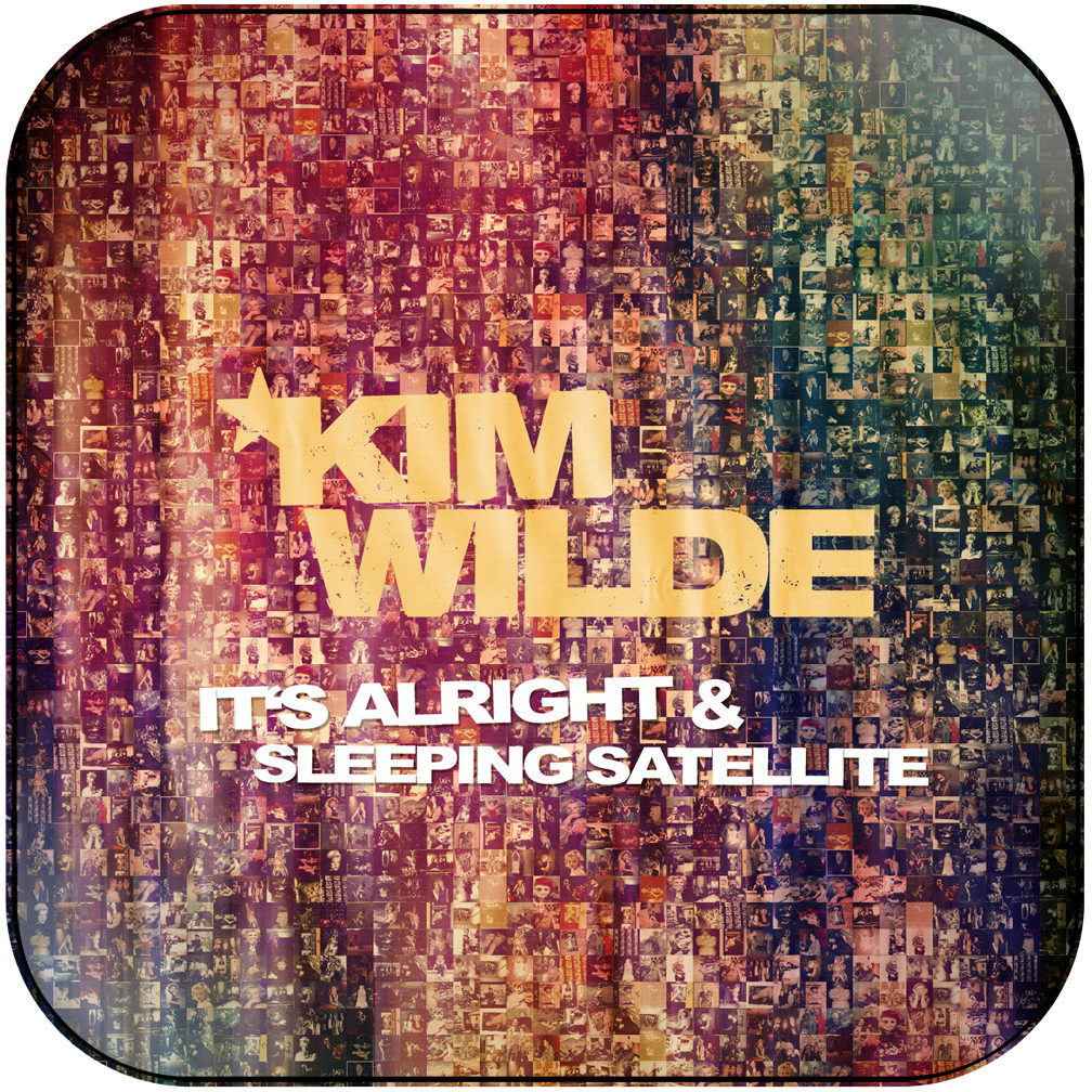 Kim Wilde Its Alright Sleeping Satellite Album Cover Sticker
