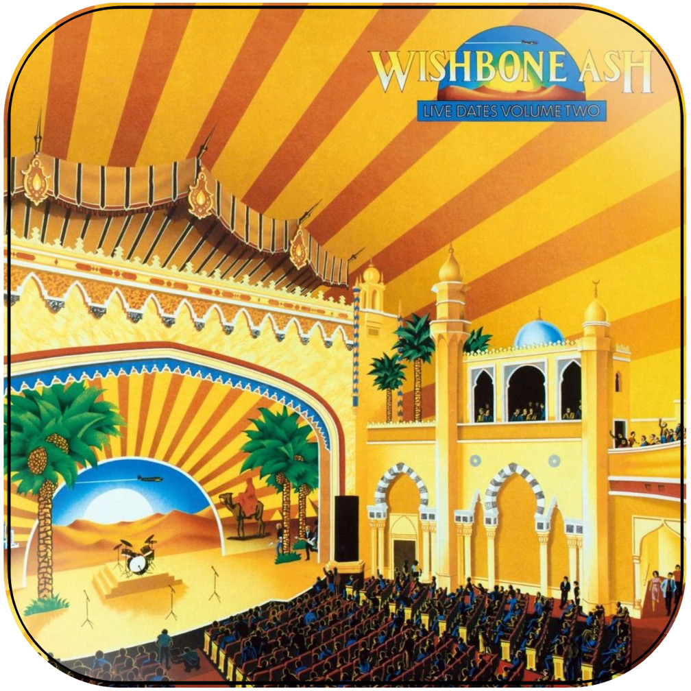 Wishbone Ash Live Dates Ii Album Cover Sticker