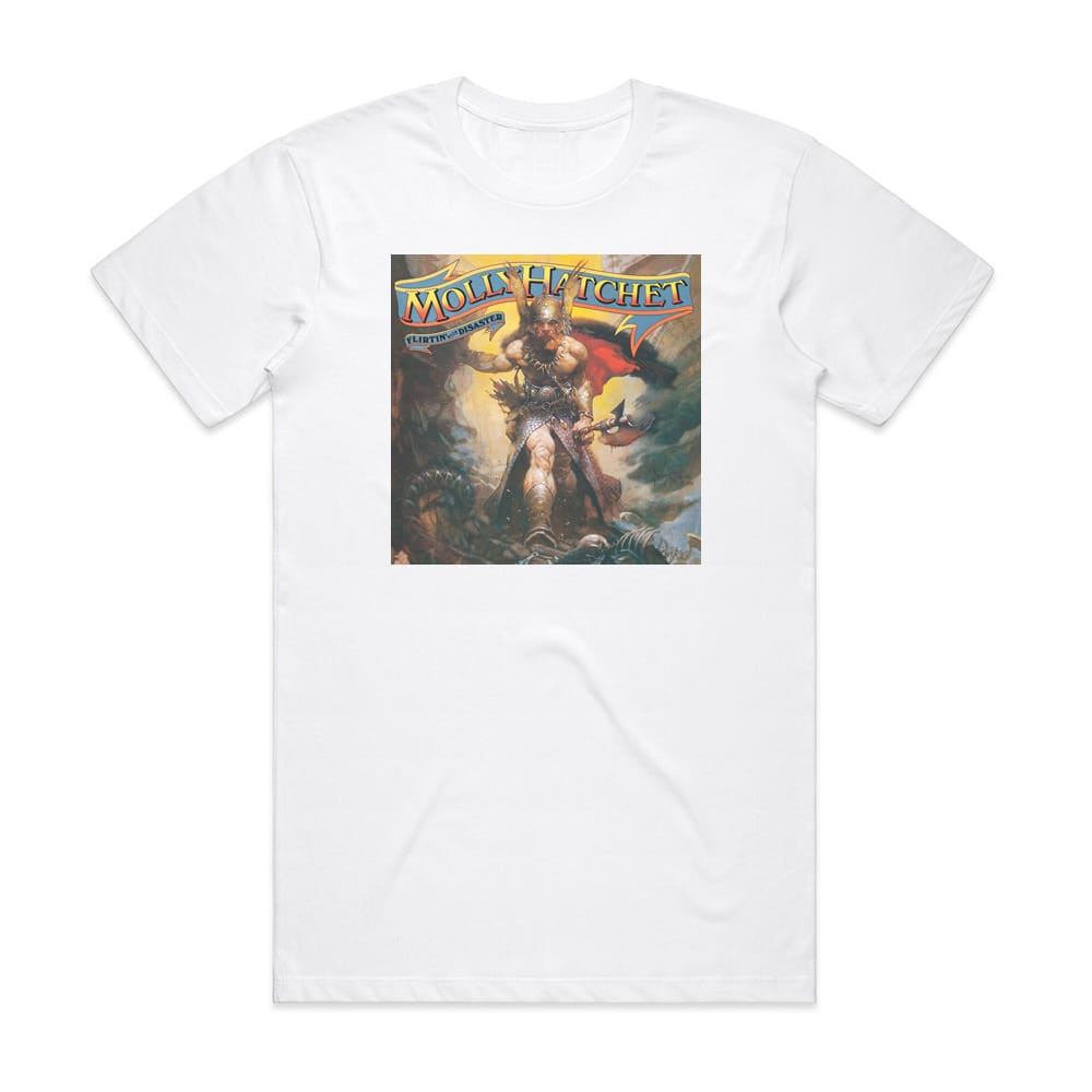 Disaster Album Cover T-Shirt White