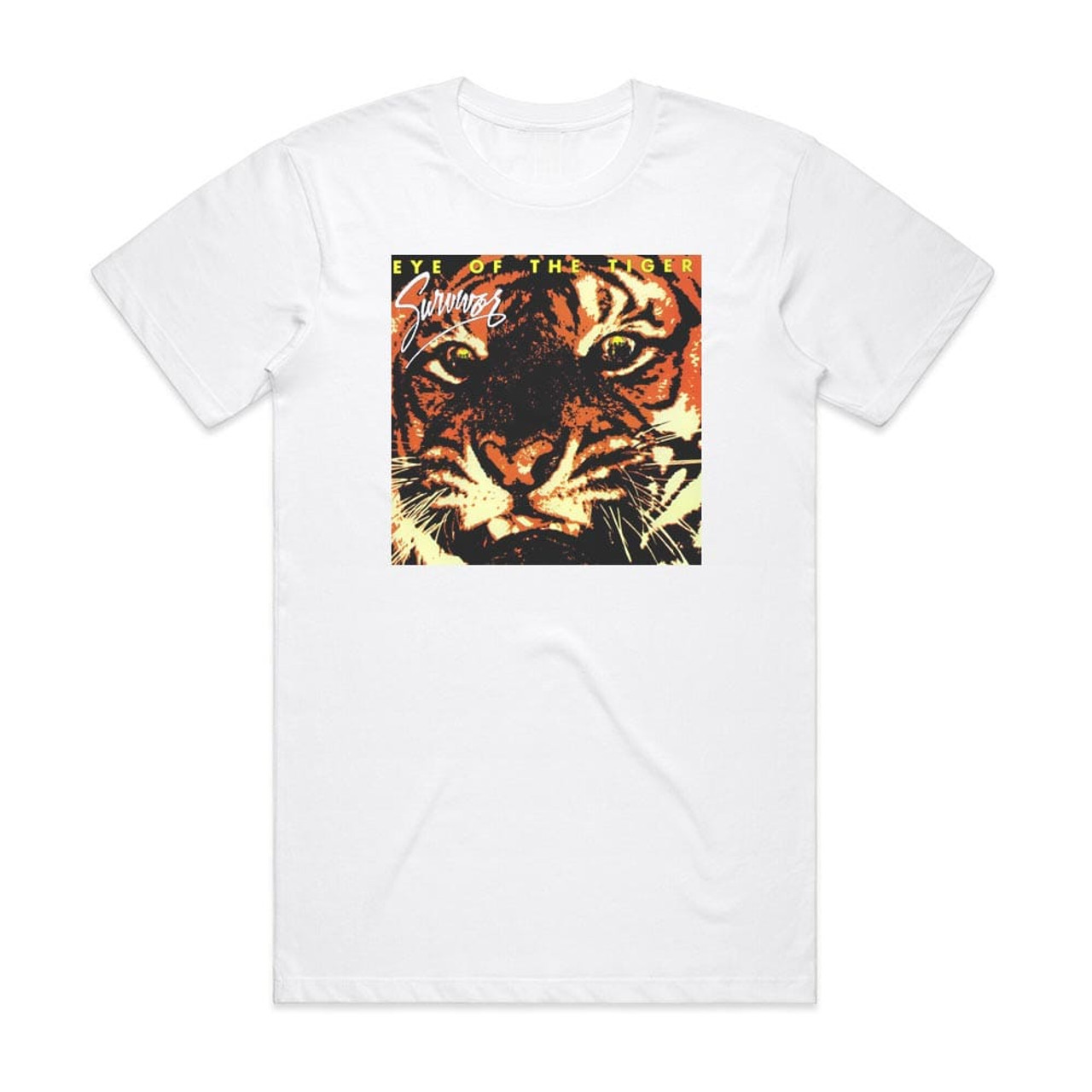 Eye of the Tiger - Survivor (lyrics) v.1 | Essential T-Shirt