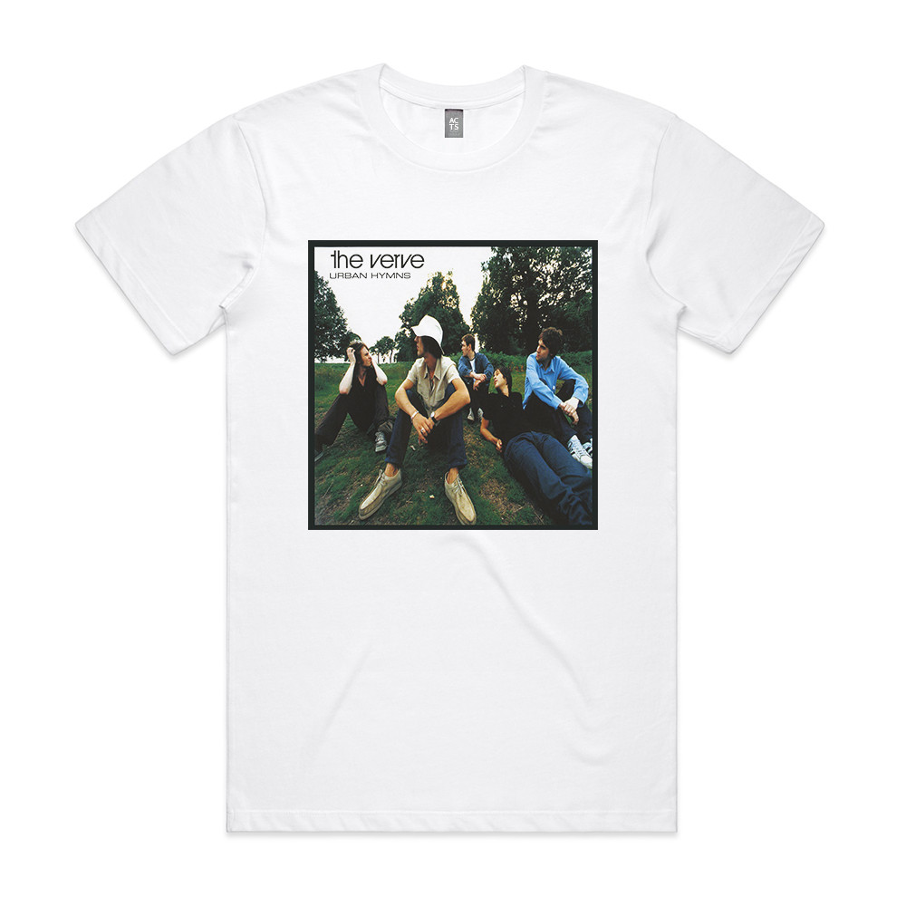 Verve Ubran Hymns Album Cover T-Shirt White