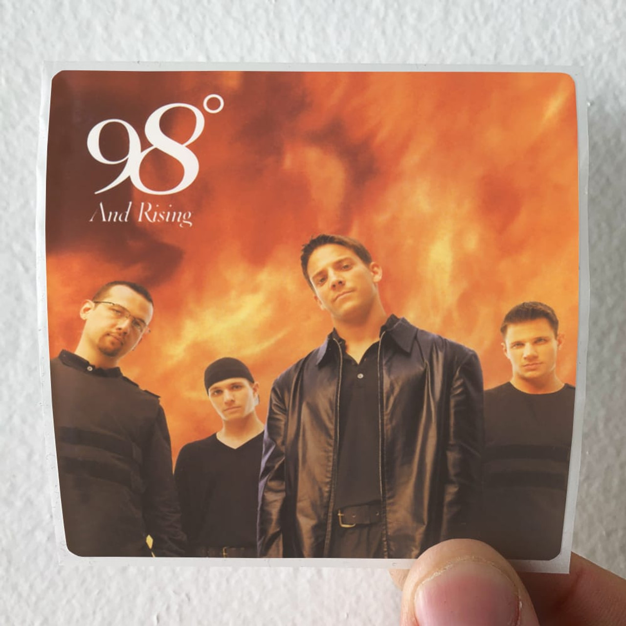 98 Degrees 98 Degrees And Rising Album Cover Sticker