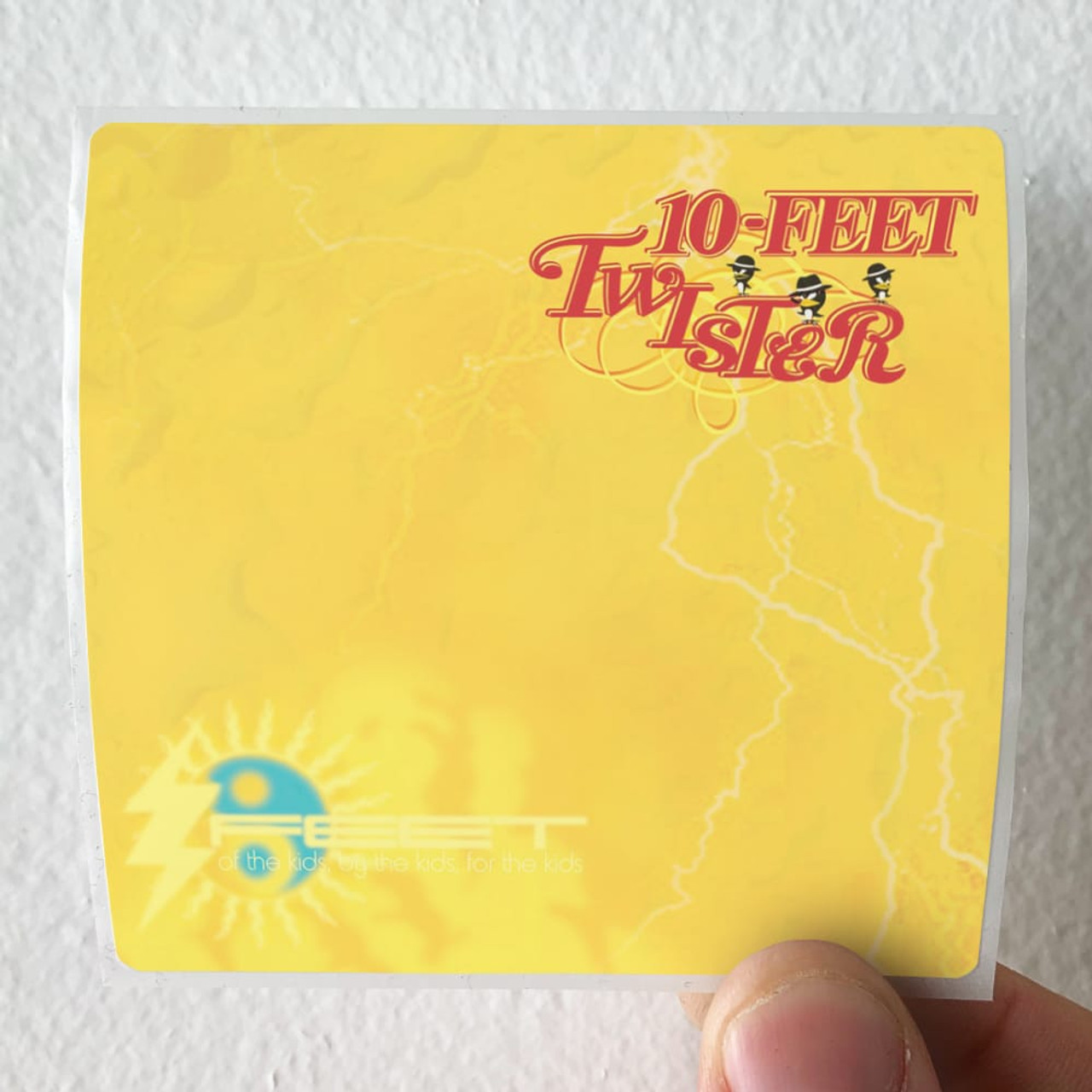 10-FEET Twister Album Cover Sticker