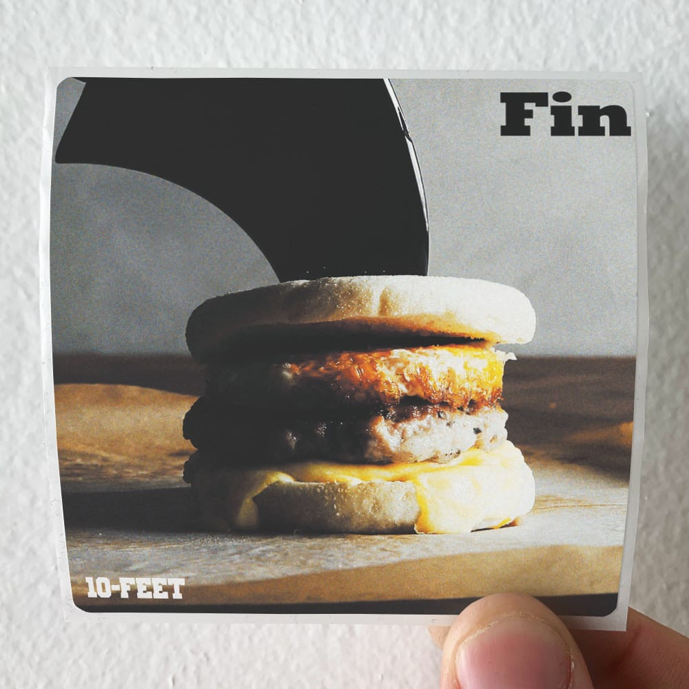 10-FEET Fin Album Cover Sticker