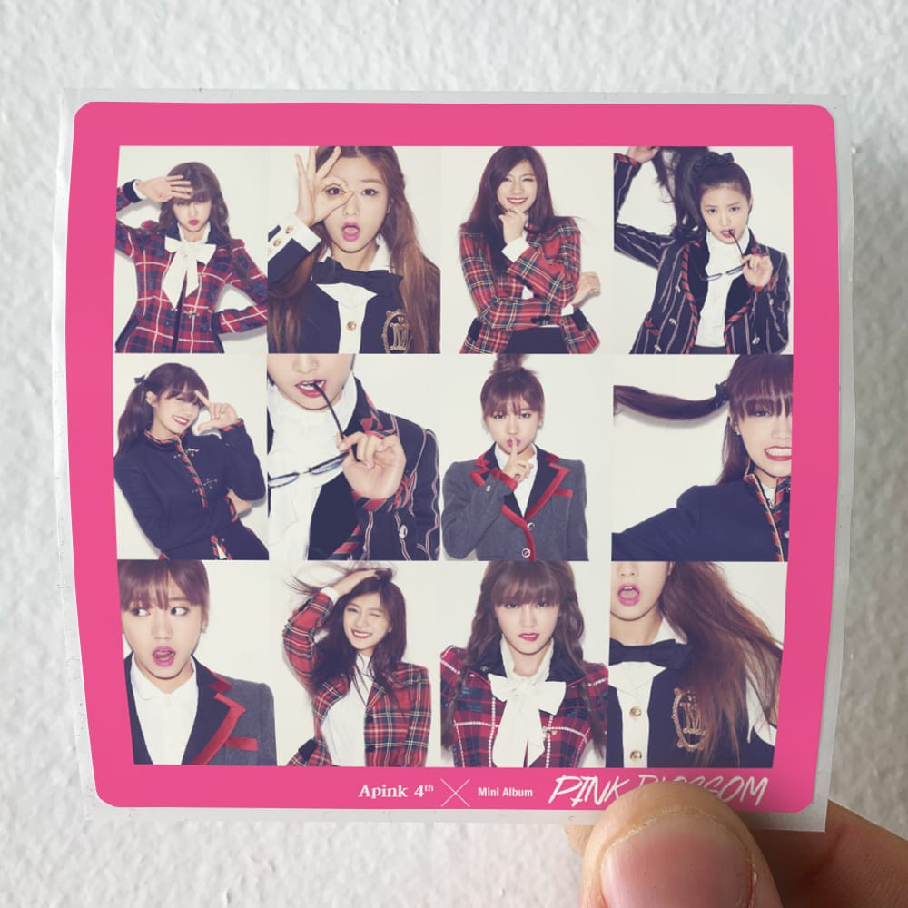 APink Pink Blossom Album Cover Sticker