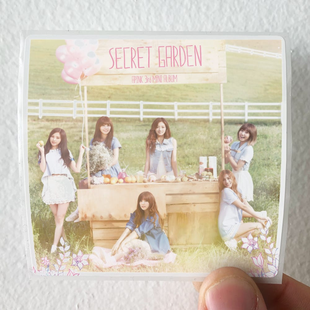 APink Secret Garden Album Cover Sticker