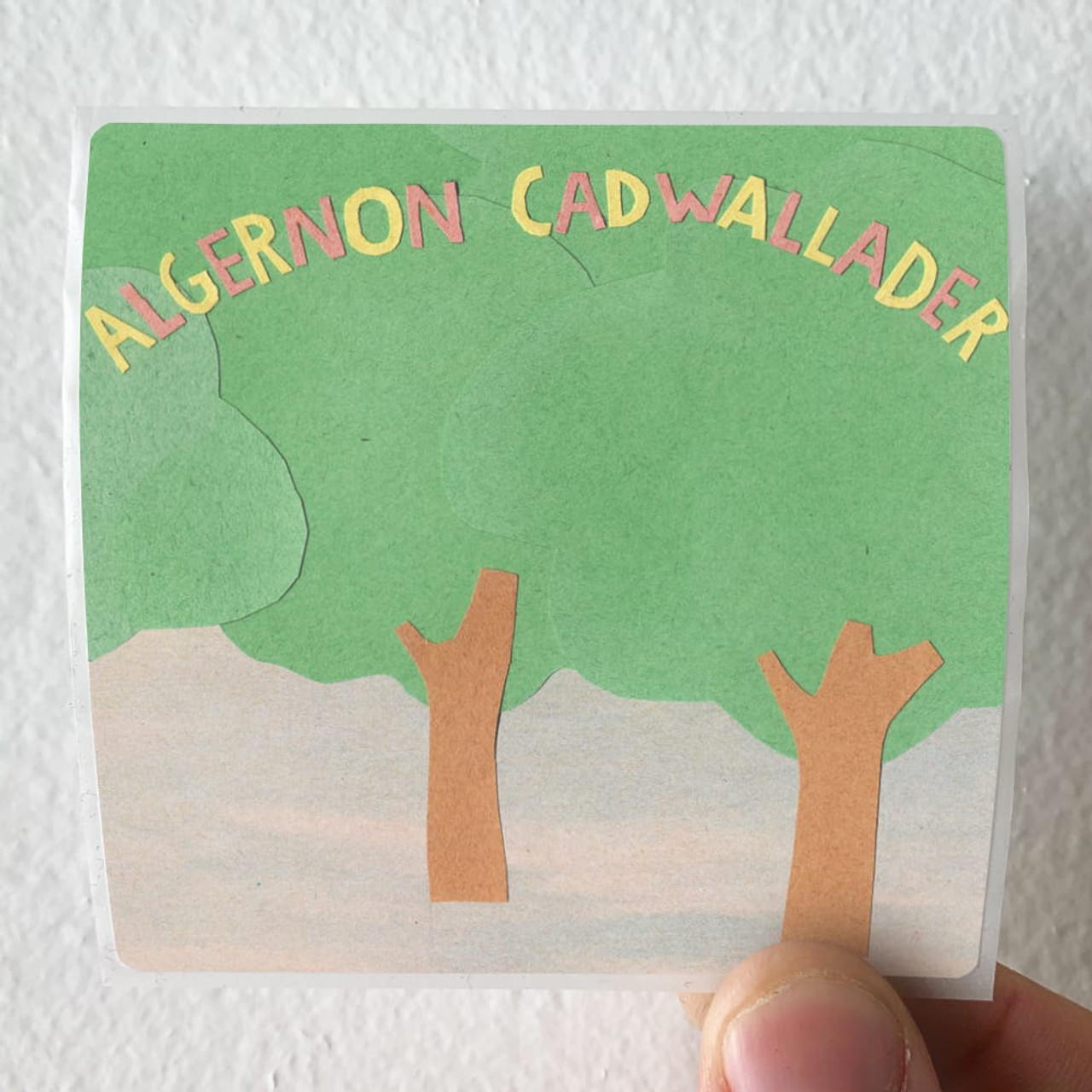 Algernon Cadwallader Some Kind Of Cadwallader Album Cover Sticker