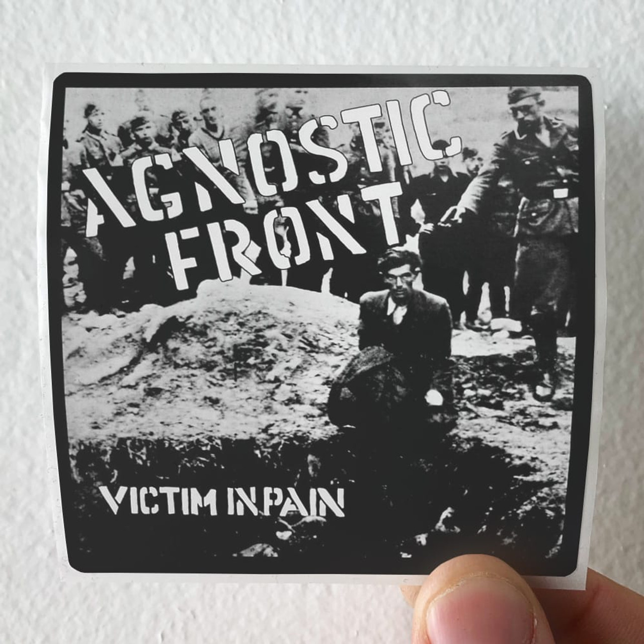 Agnostic Front Victim In Pain Album Cover Sticker