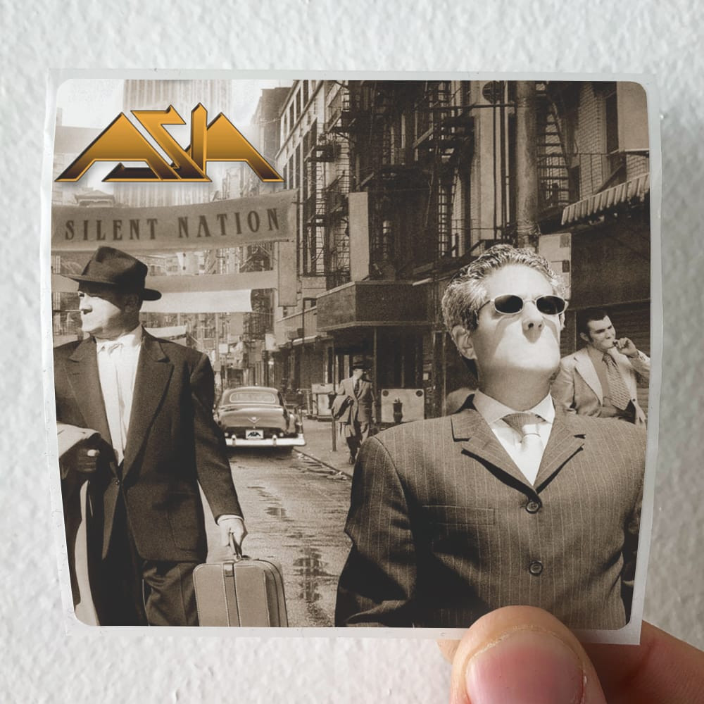 Asia Silent Nation Album Cover Sticker