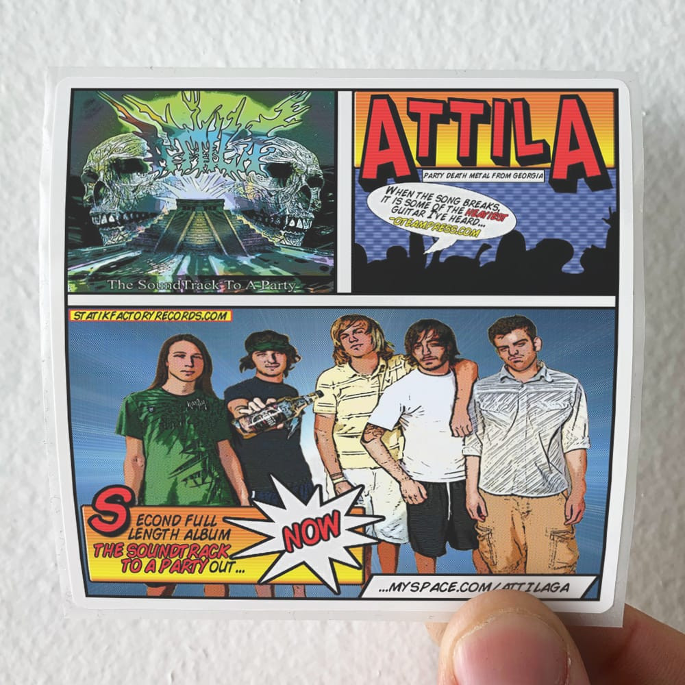 Attila Album Cover