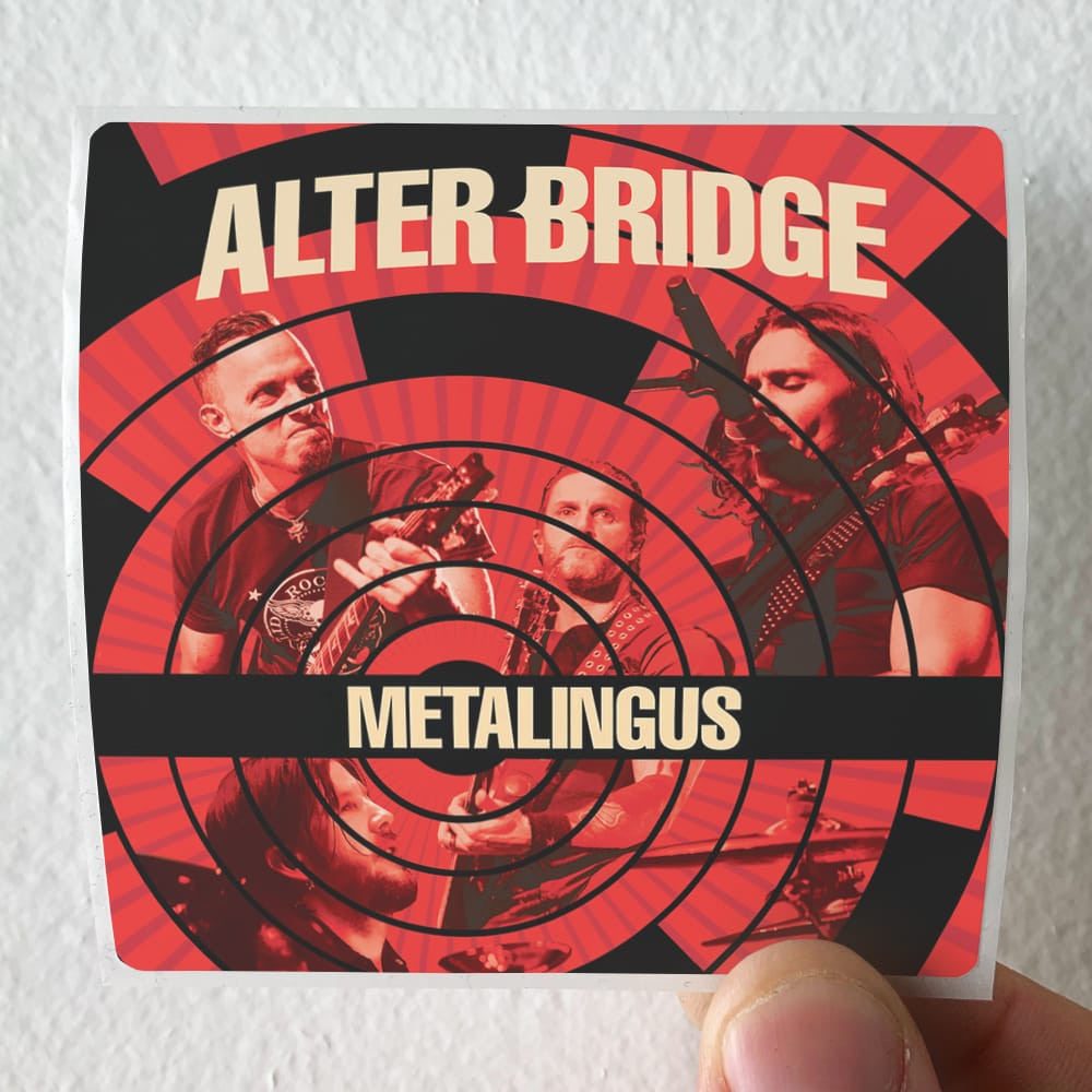 Alter Bridge Metalingus Album Cover Sticker