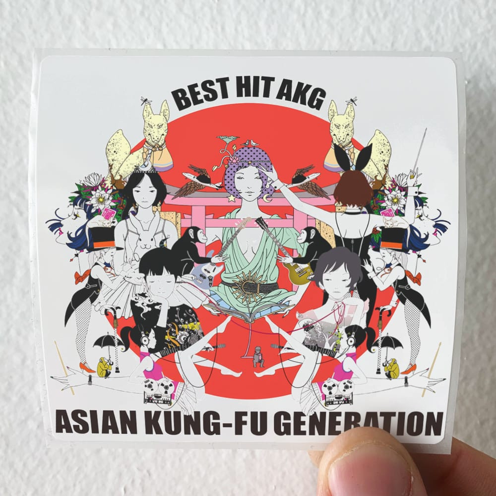 ASIAN KUNG-FU GENERATION Best Hit Akg Album Cover Sticker