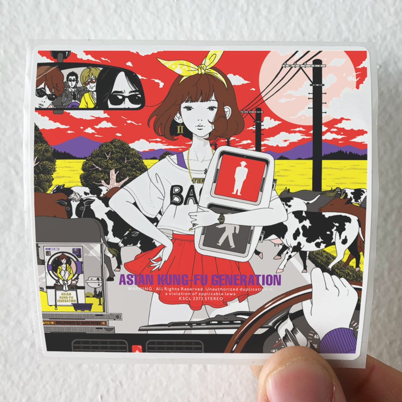 ASIAN KUNG-FU GENERATION 2 Album Cover Sticker