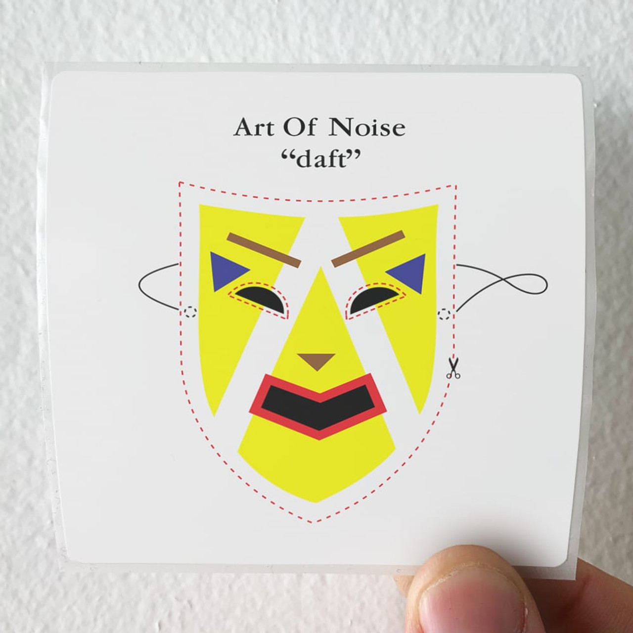 Art of Noise Daft 1 Album Cover Sticker