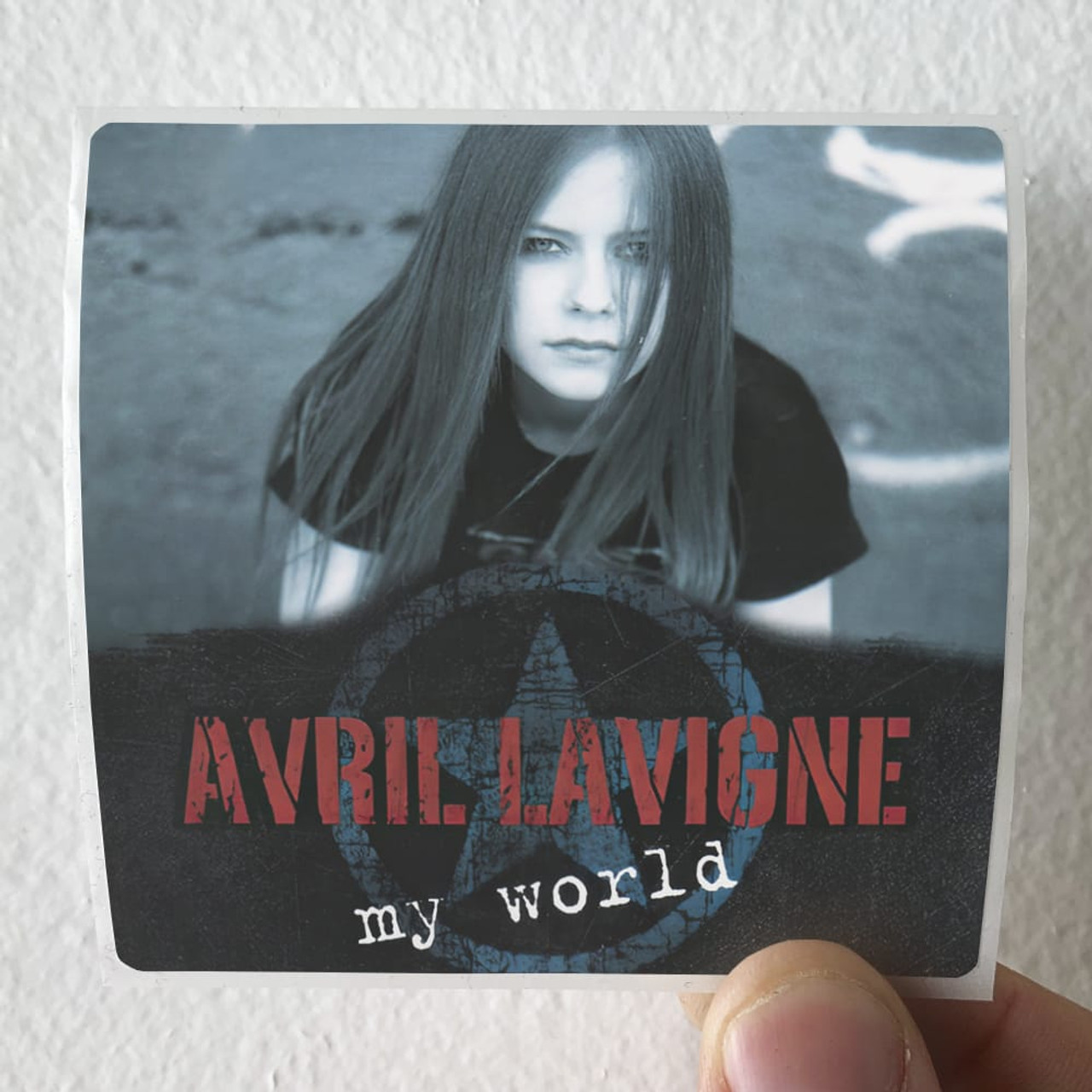 Avril Lavigne My World 2 Album Cover Sticker