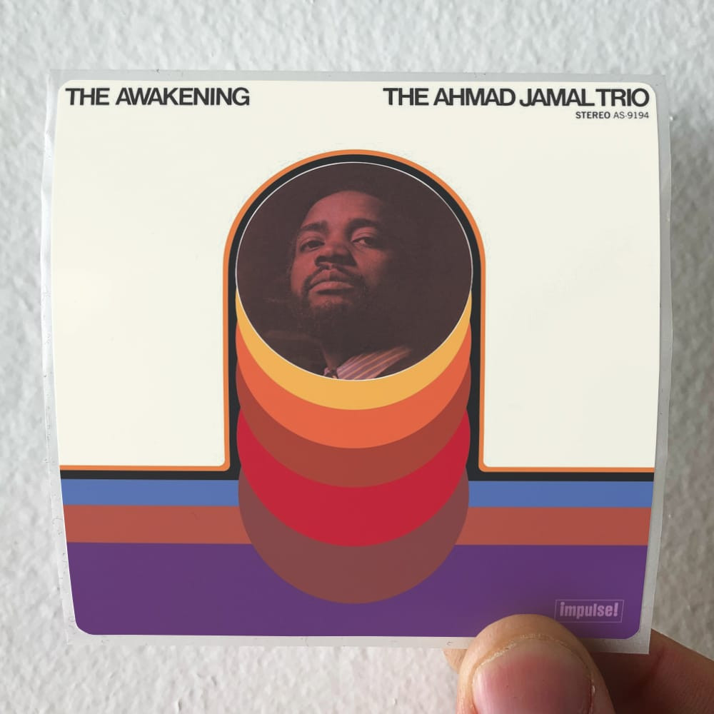 Ahmad Jamal Trio The Awakening Album Cover Sticker