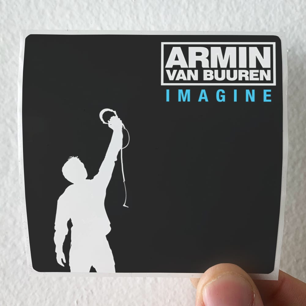 Armin van Buuren Imagine Album Cover Sticker
