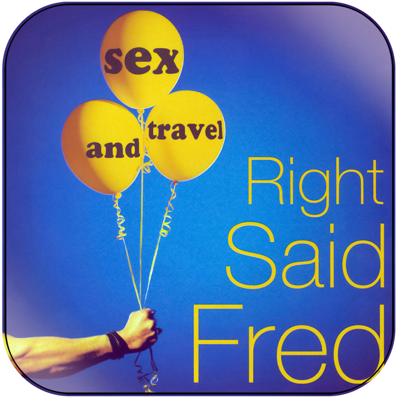 Right Said Fred Sex And Travel Album Cover Sticker Album Cover Sticker