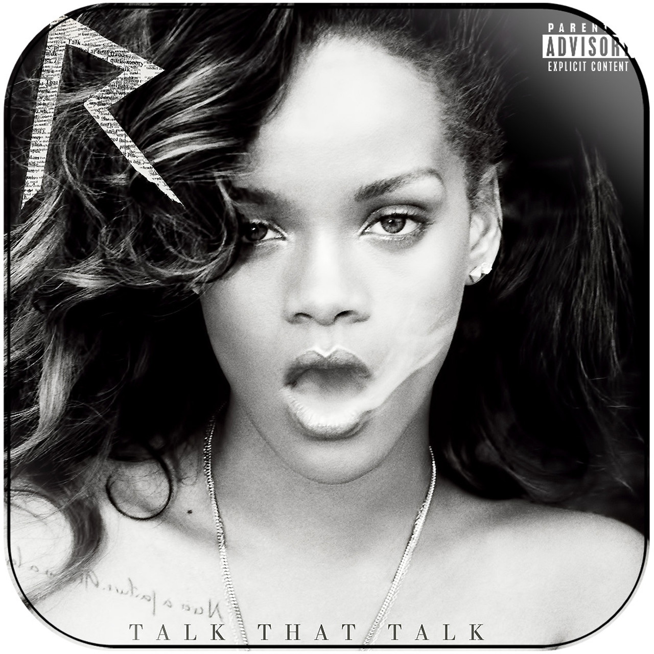 Rihanna talk that talk-2 Album Cover Sticker Album Cover Sticker