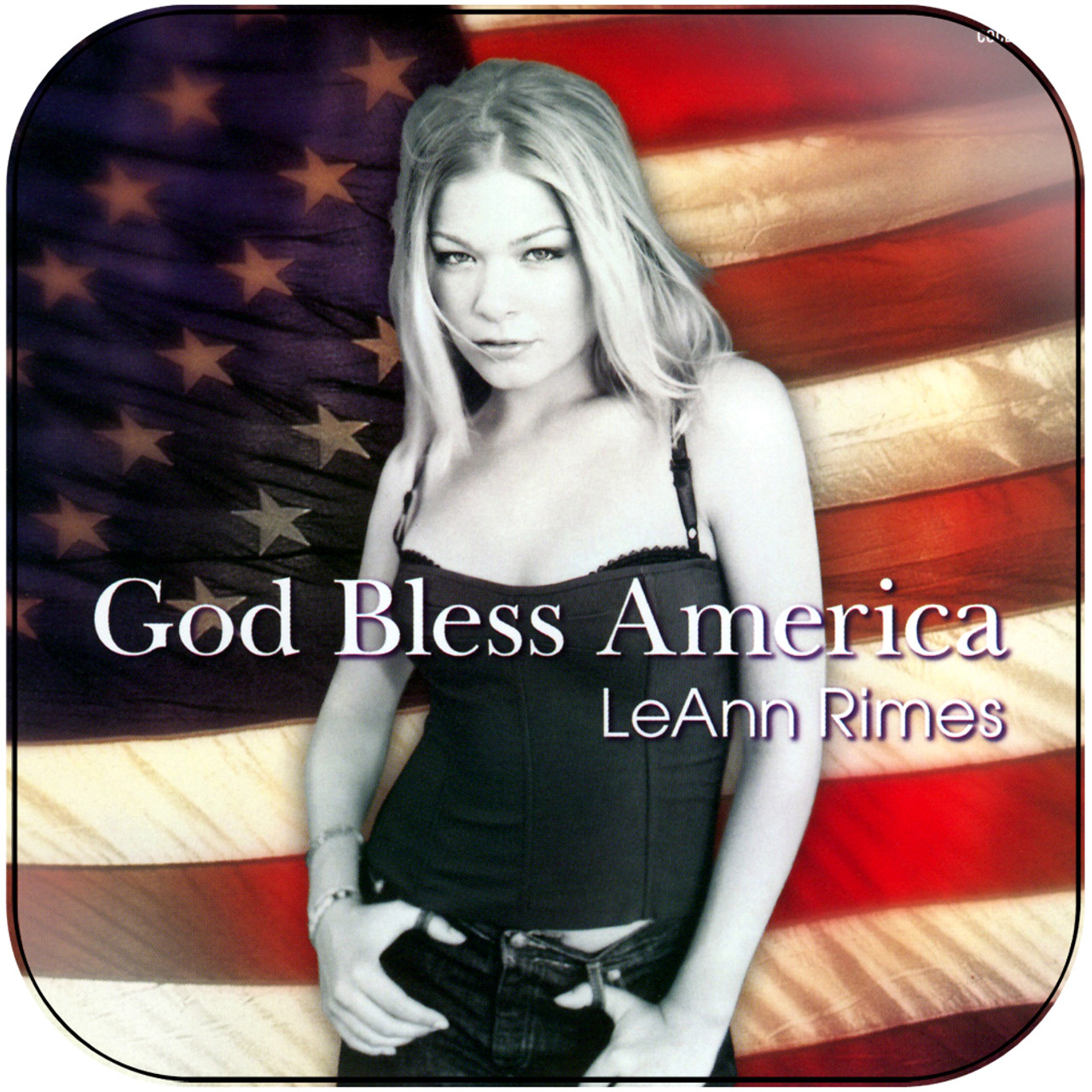 LeAnn Rimes - god bless america Album Cover Sticker Album Cover Sticker