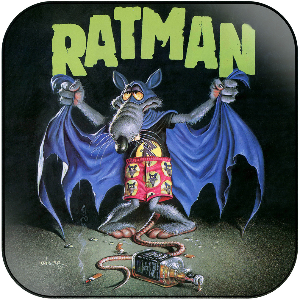 Risk ratman Album Cover Sticker Album Cover Sticker