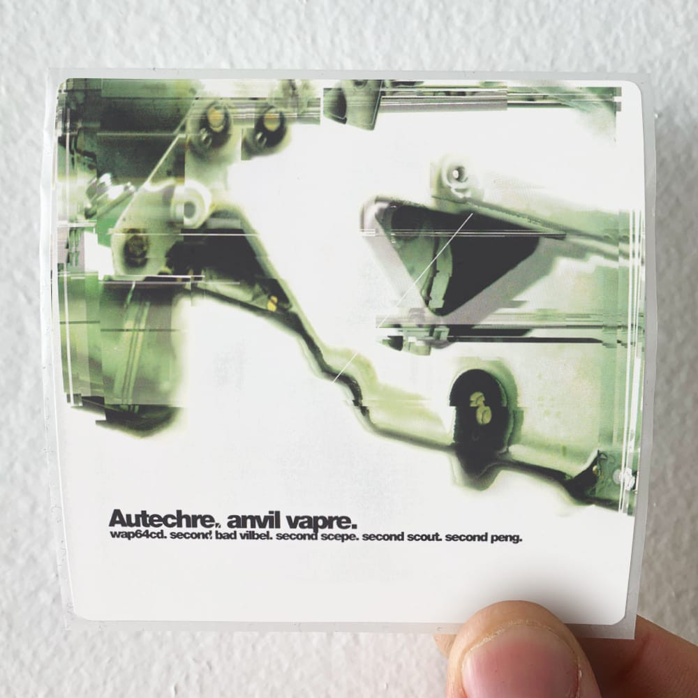 Autechre Anvil Vapre Album Cover Sticker