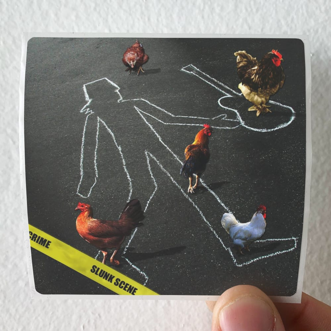 Buckethead Crime Slunk Scene Album Cover Sticker