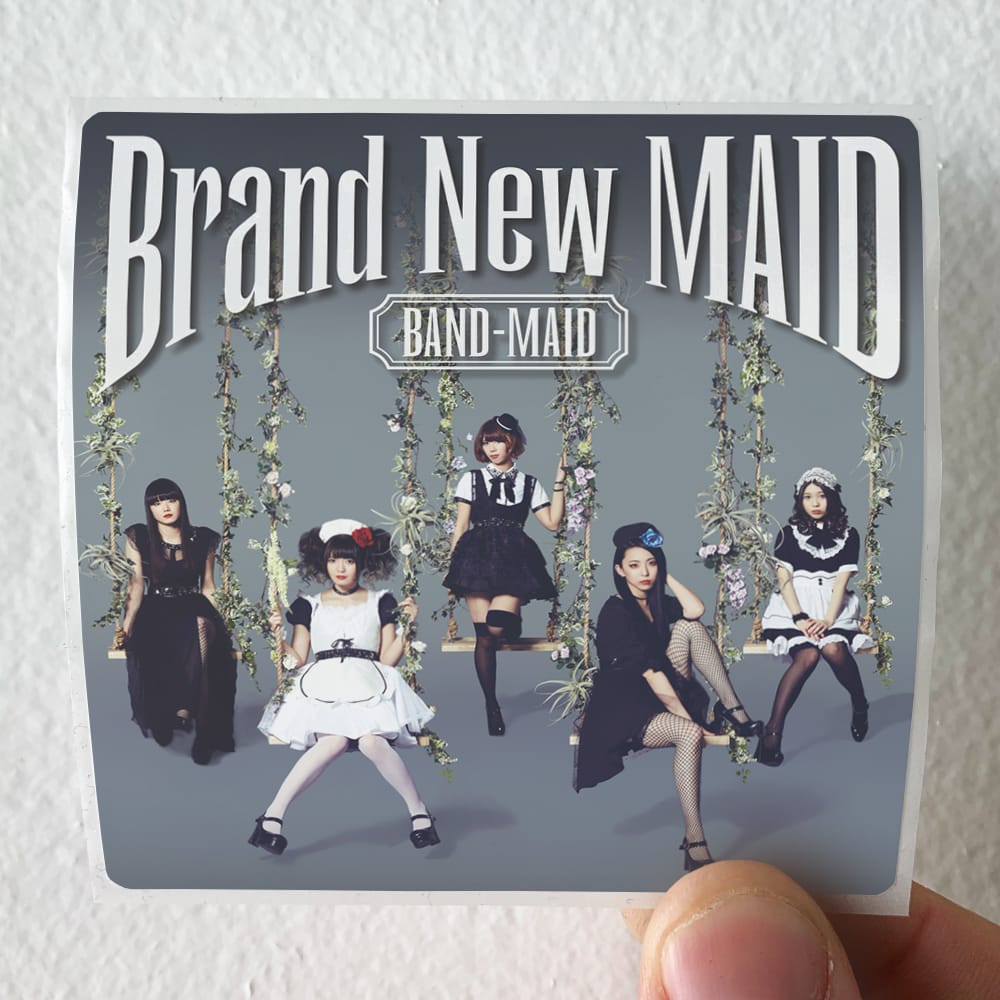 BAND-MAID Brand New Maid Album Cover Sticker