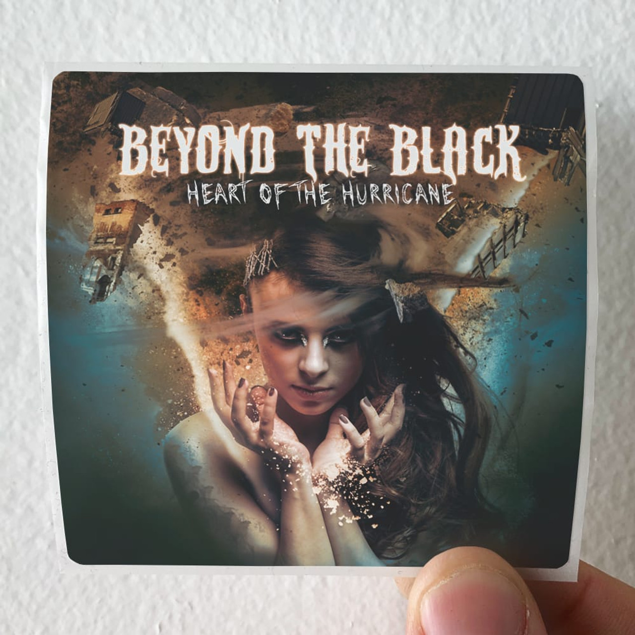 Beyond The Black Heart Of The Hurricane 1 Album Cover Sticker