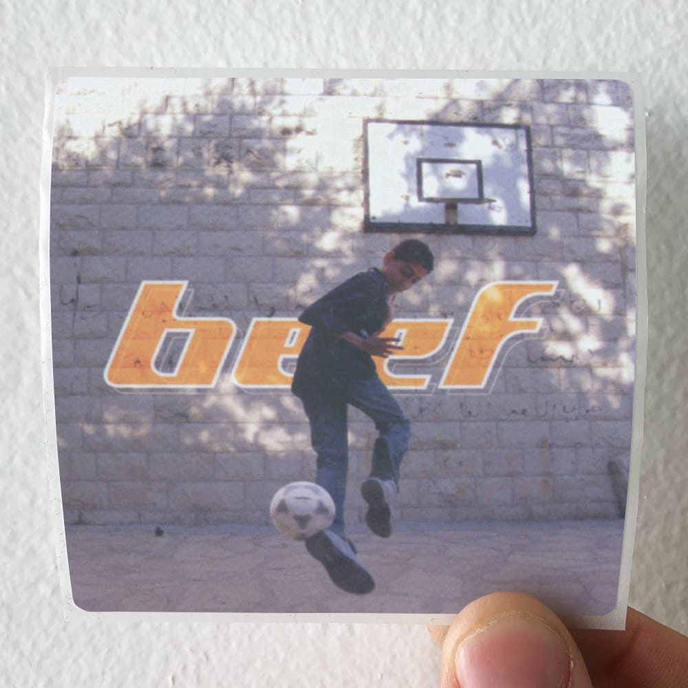 Beef Beef Album Cover Sticker