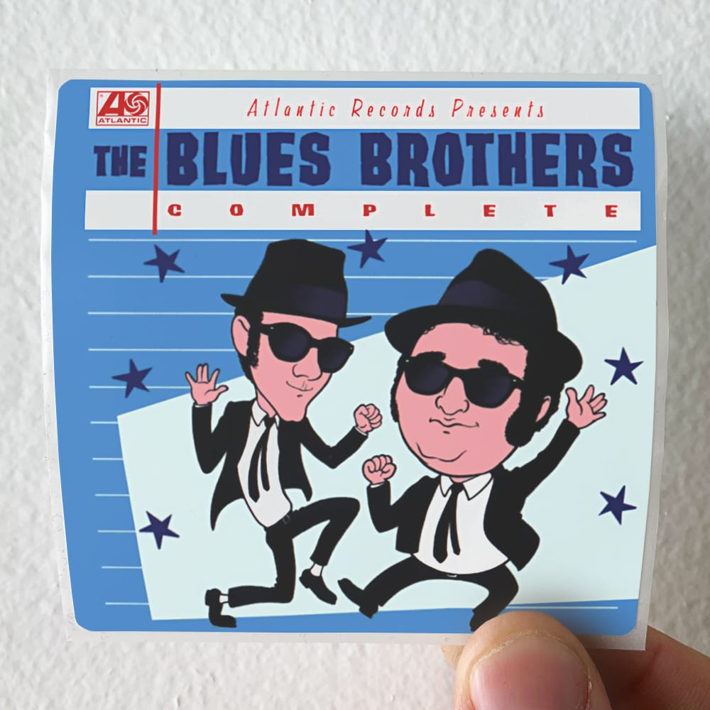 Blues Brothers Vinyl Car Sticker Decal - Self-Adhesive Black Matte Decal For Cars, Vans & Trailers (Multiple Sizes)