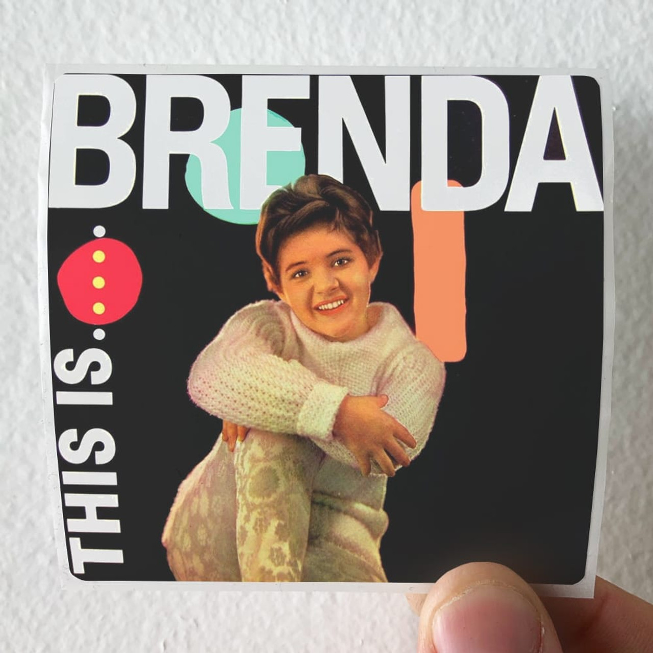 Brenda Lee This Is Brenda Album Cover Sticker