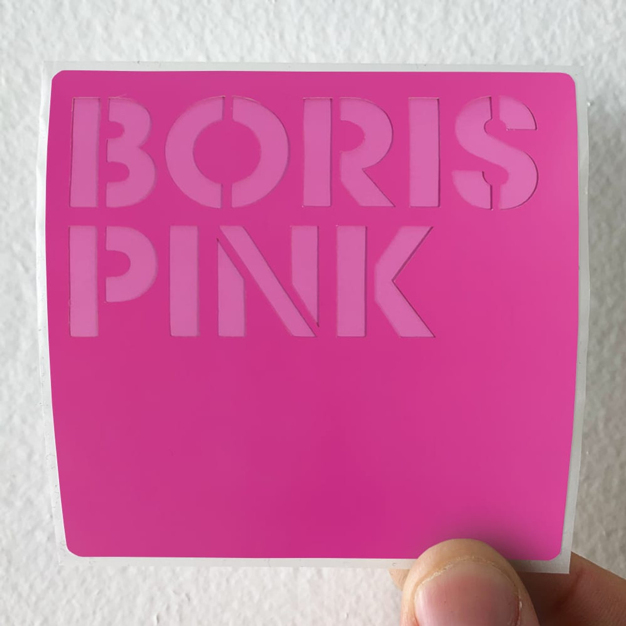 Boris Pink Album Cover Sticker