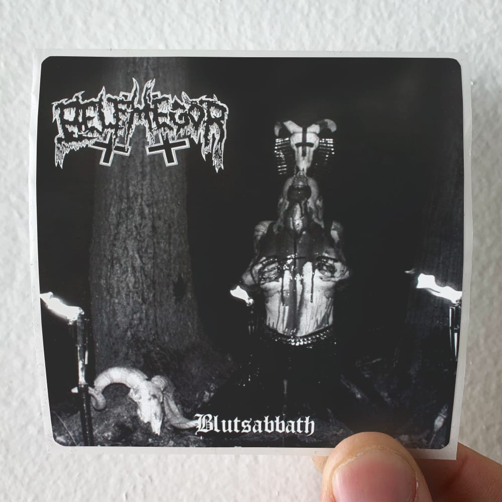Belphegor Blutsabbath Album Cover Sticker