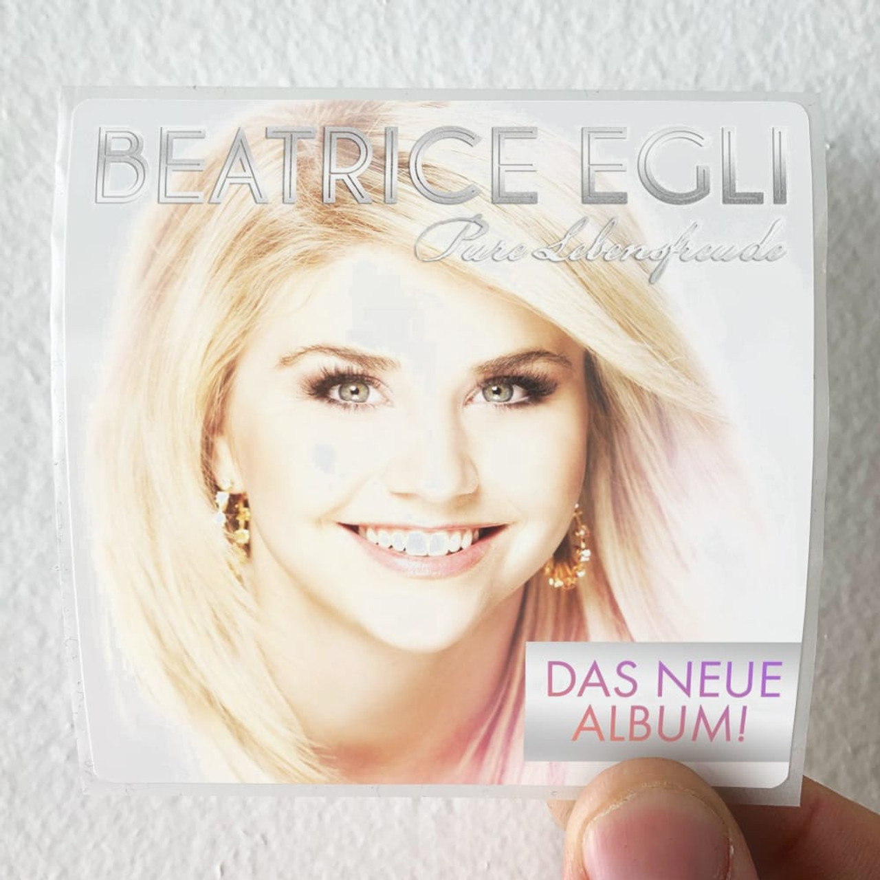 Beatrice Egli Pure Lebensfreude Album Cover Sticker