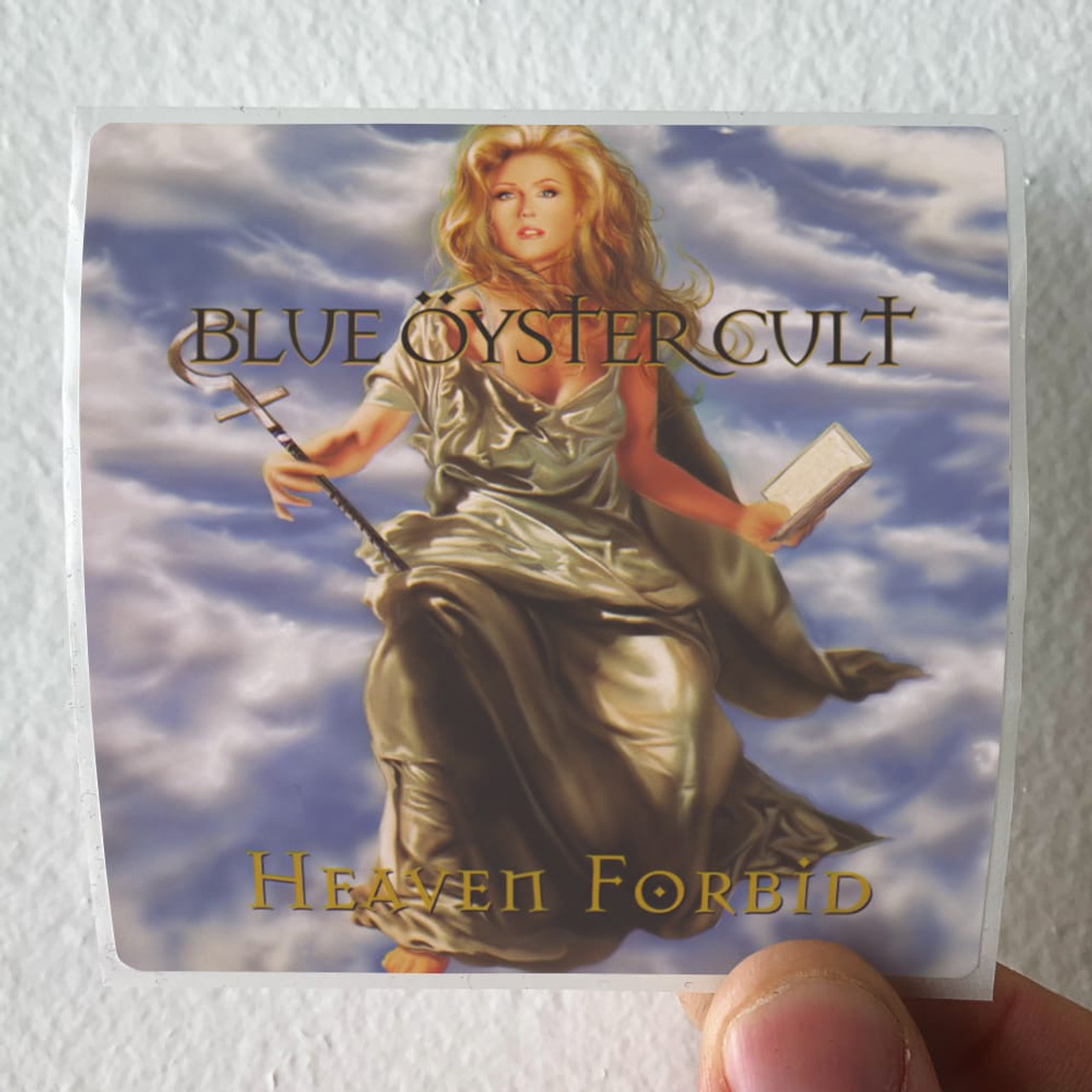 Blue Oyster Cult Heaven Forbid Album Cover Sticker